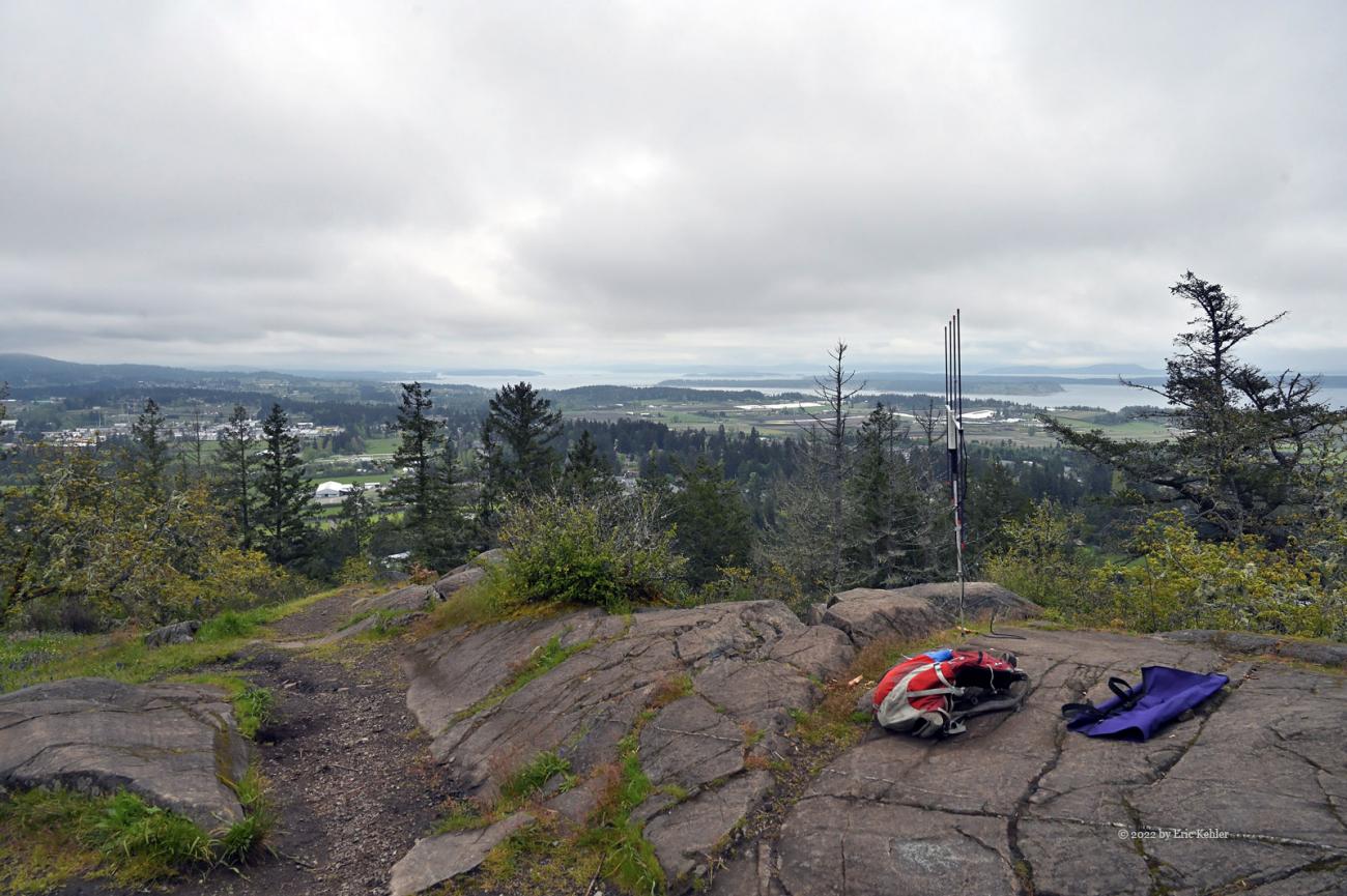 My station at the summit