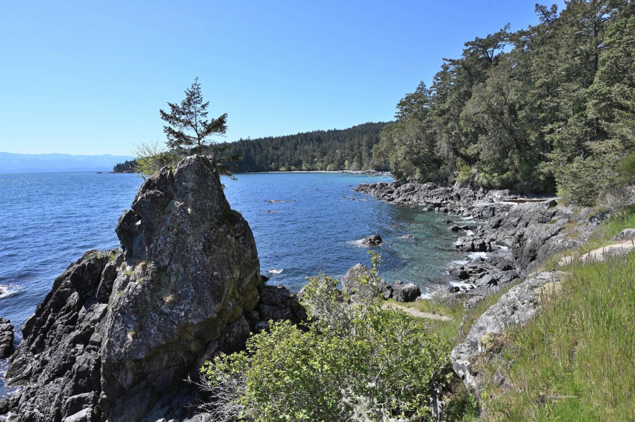 A westerly view from Creyke Point