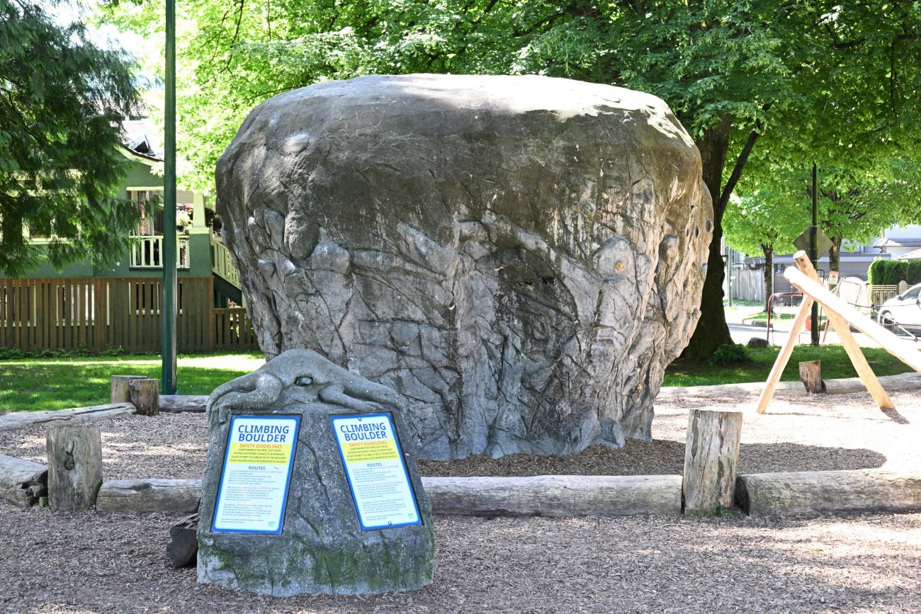 A rock to climb on