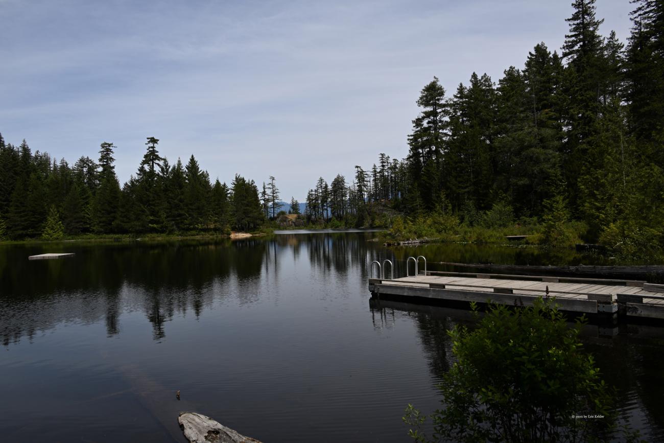 Wood Lake as seen from main camping area