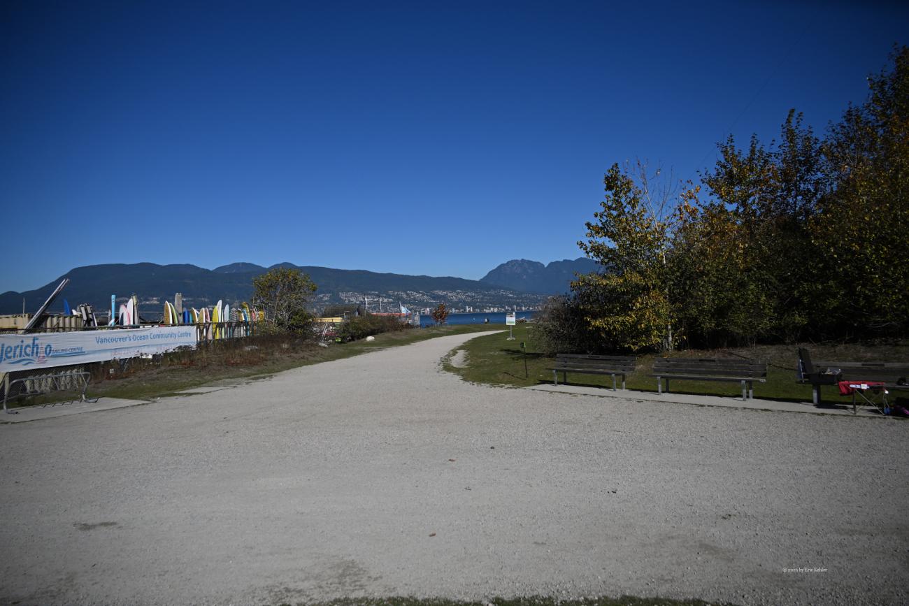 A view towards the Northshore from the  middle of the park