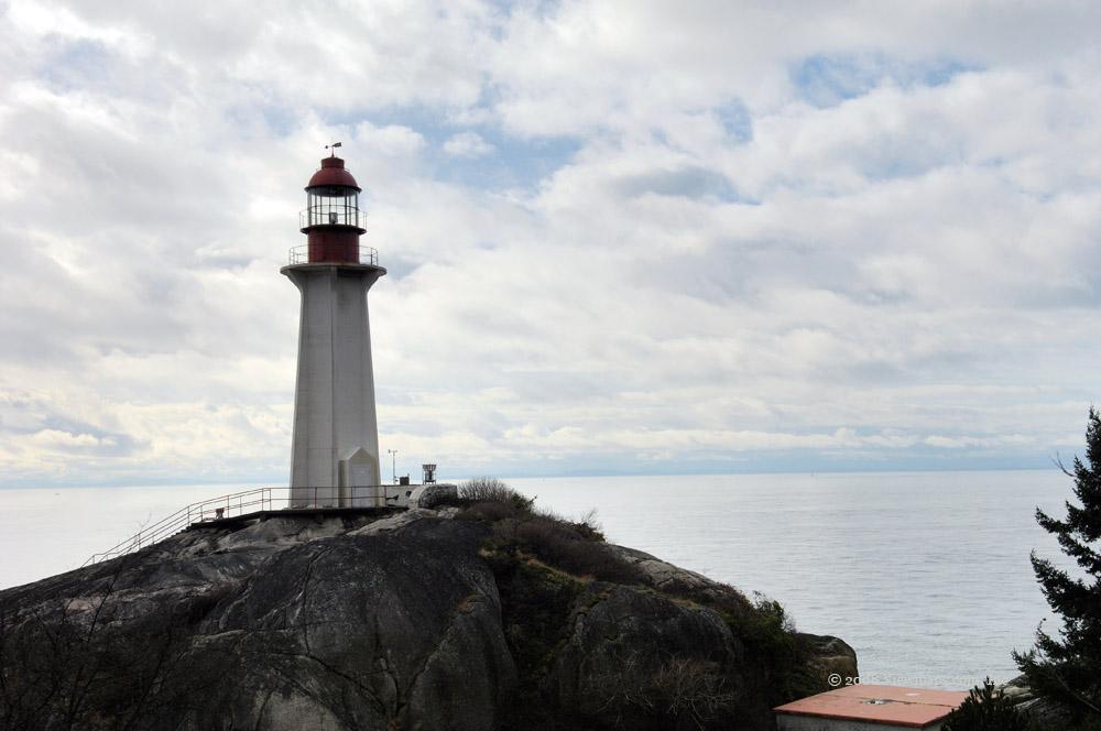 A view of the Point Atkinson Lighthouse