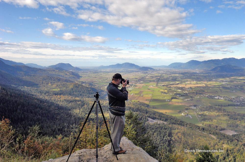 Here I am on the point grabbing a few more images