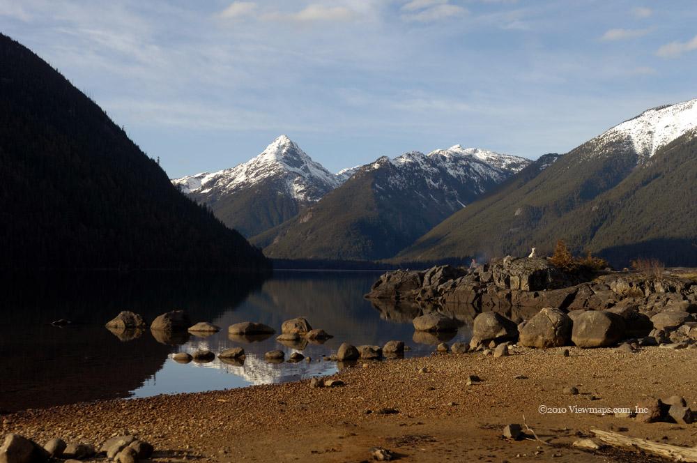 Williams Peak from the Paleface Creek delta