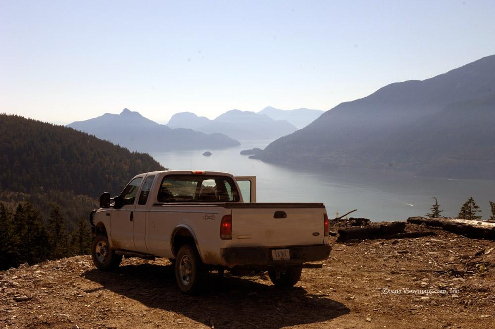 Parked with a view - free parking all day!