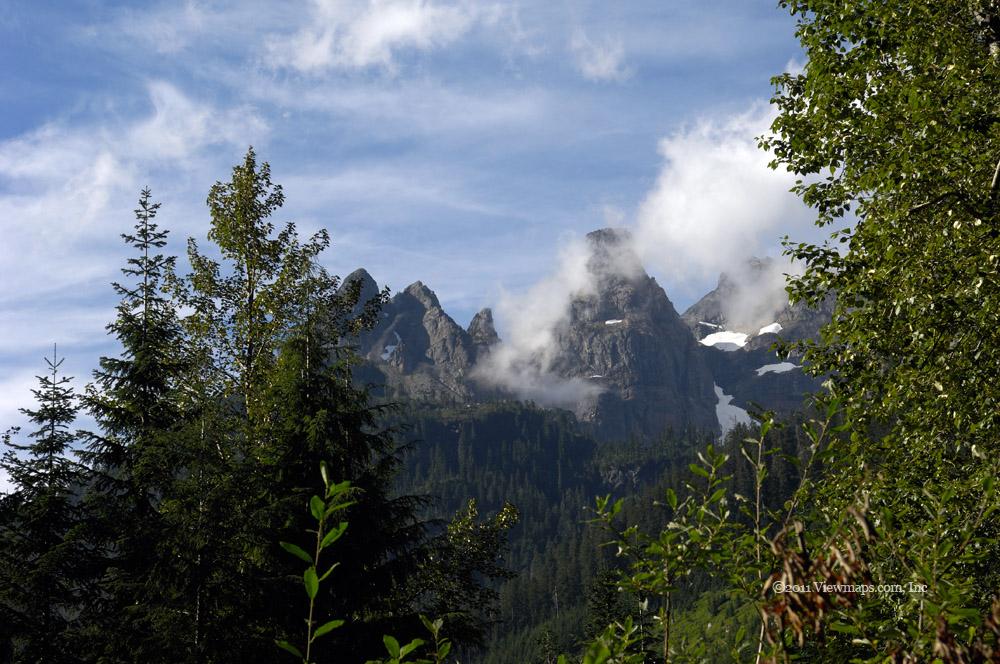 Ledge Mountain, The Ledgling, The Nail with Sky Pilot in the back