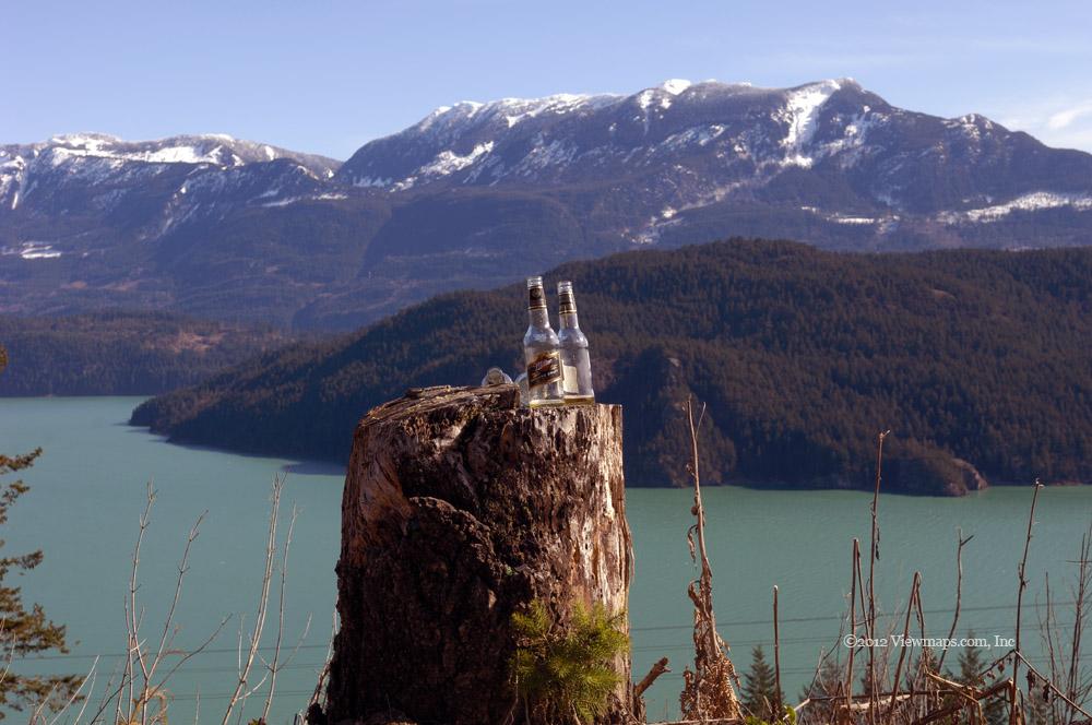 Modern sculpture in the backcountry