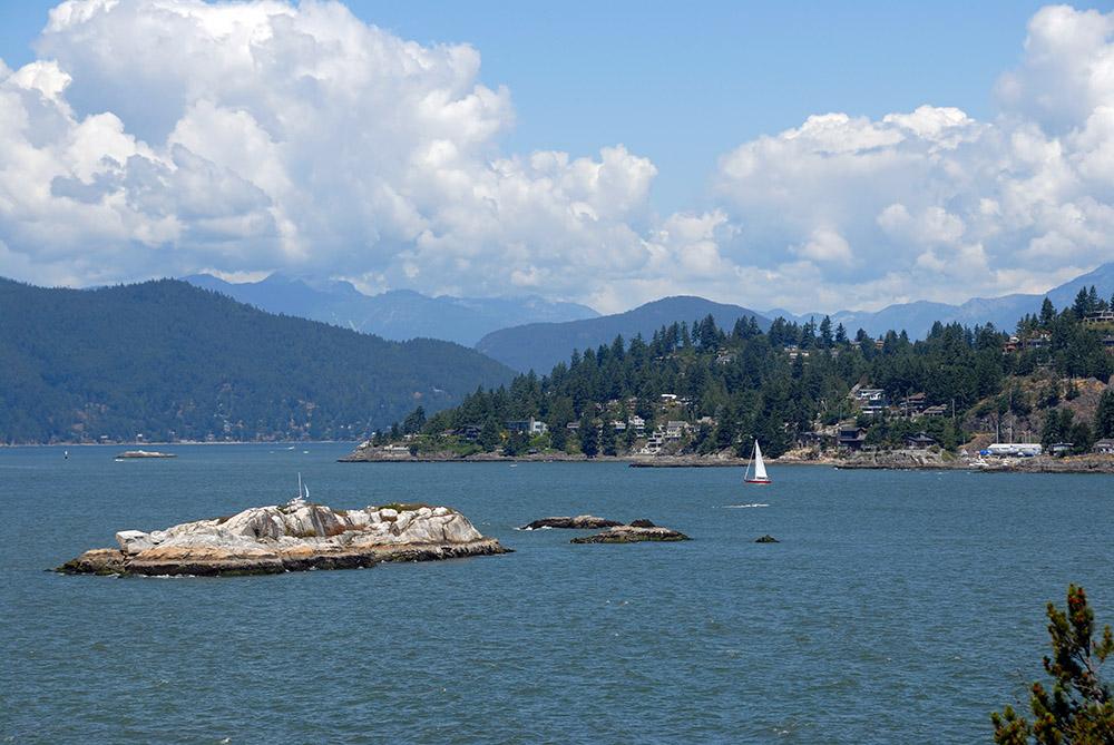 Looking toward Eagle Harbour from Juniper Point