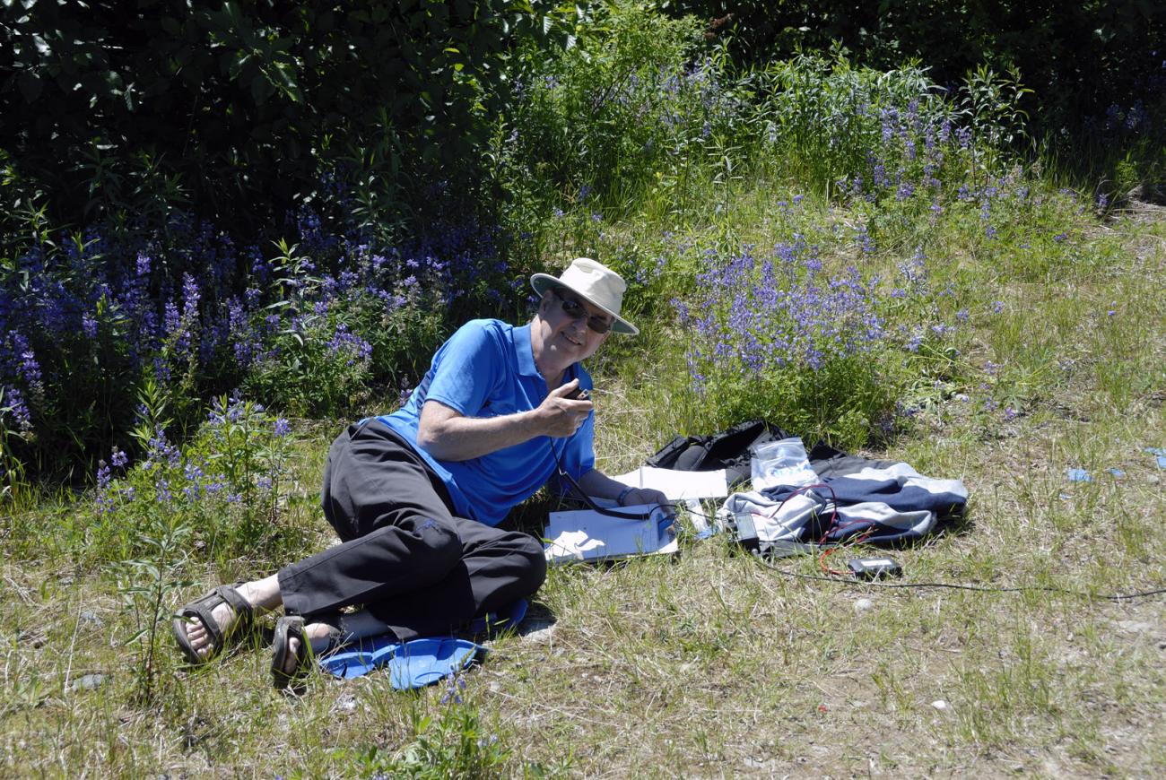 Ralph calling a contest station