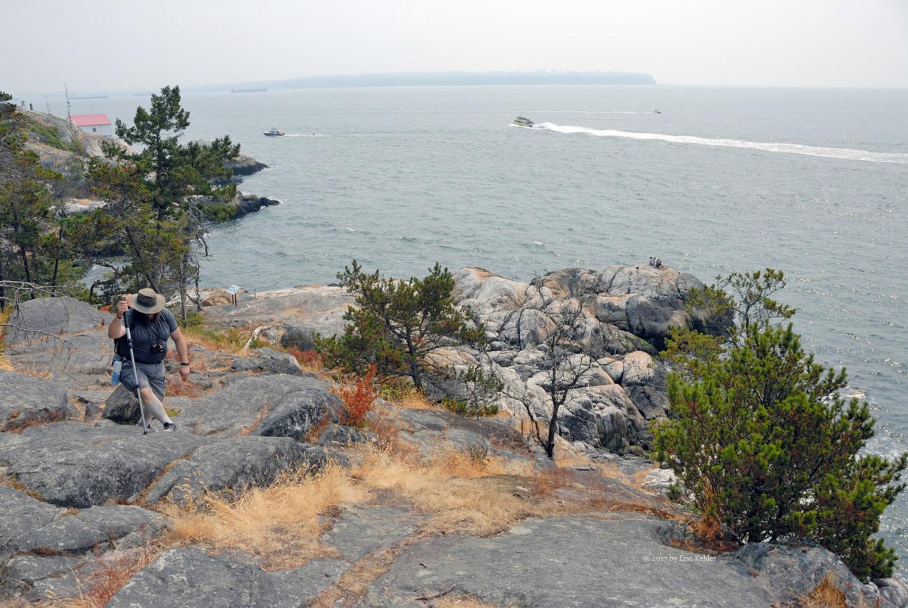 Looking down on the West Beach