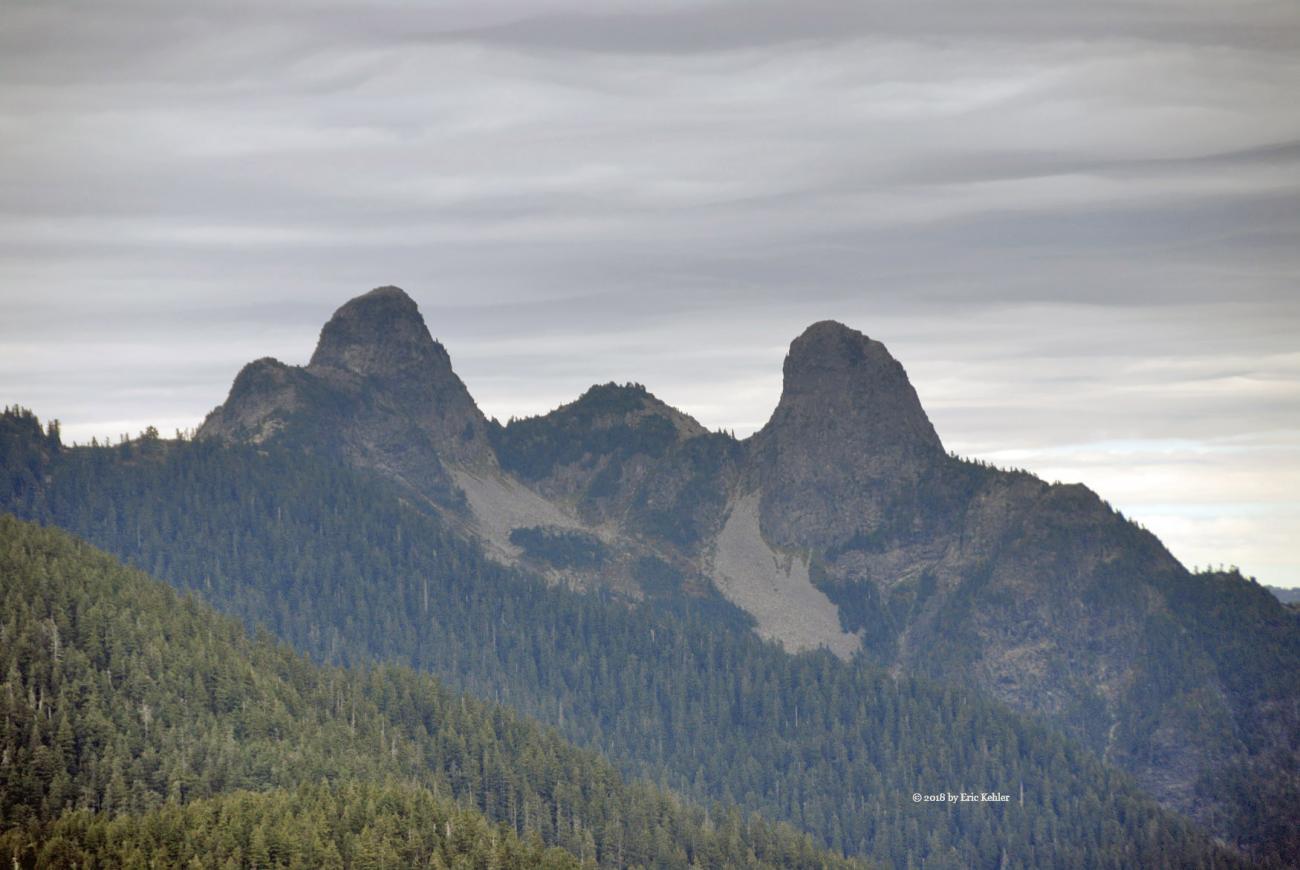 The Lions as seen from Black Mountain