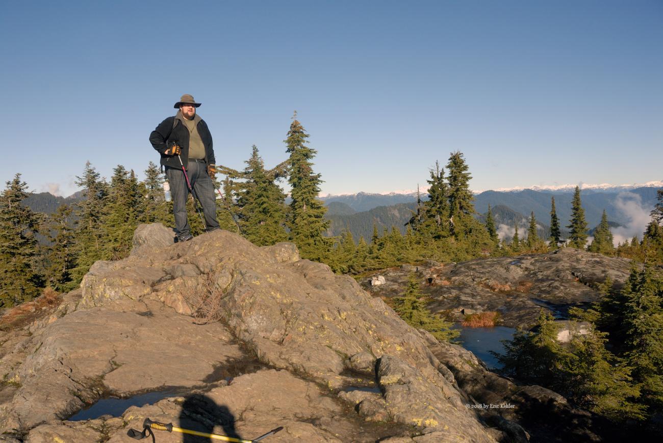 Nick on the summit