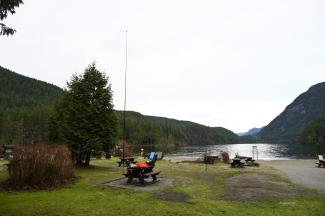 My station next to Buntzen Lake