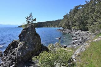 A westerly view from Creyke Point