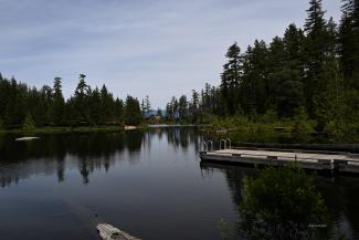 Wood Lake as seen from main camping area