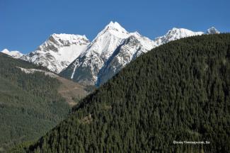 A lovely view of the hills looking East