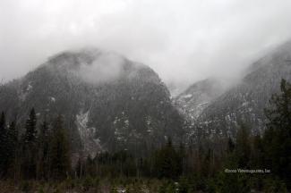 The western slopes of Silvertip Mountain