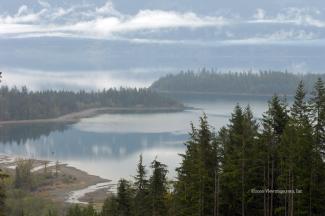 A view of 20 mile bay and camp site