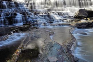 There are so many interesting angles to this waterfall it surprised me
