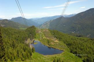 Another view of the pond and the far north