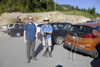 John & Ralph ready to start the adventure