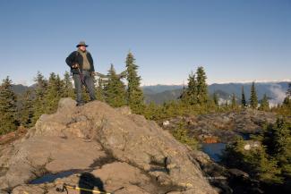 Nick on the summit