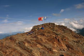 The summit of Mount Cheam