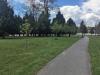 The south-west end of the park - lots of lovely trees