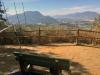 Looking past mt bench and radio towards the view