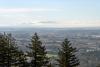 Looking west down the valley to Vancouver