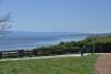 Enjoying the serenity of the park - fresh sea air, sunshine, coastal beauty and a good boook