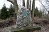 The main cairn for the trail found on the north end near the Elgin Bridge
