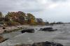 The easterly view from the rocks