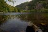 Another submerged log - this view looking north east.