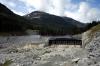 The new power station collection dam