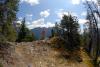 Another easterly view of the peak, cairn and Ethan