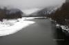 Looking north up the river from the Ashlu bridge