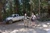 Brett and Ralph ready to start the hike to the summit of Mt Agassiz