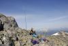 John on the Summit calling for Hams on the radio
