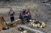 Gatrhering for a hot meal in the alpine