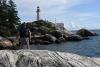 West beach with Nick and the Lighthouse