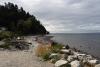 Looking south from our bench station