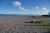 Looking south-east along the beach, a lovely view and day